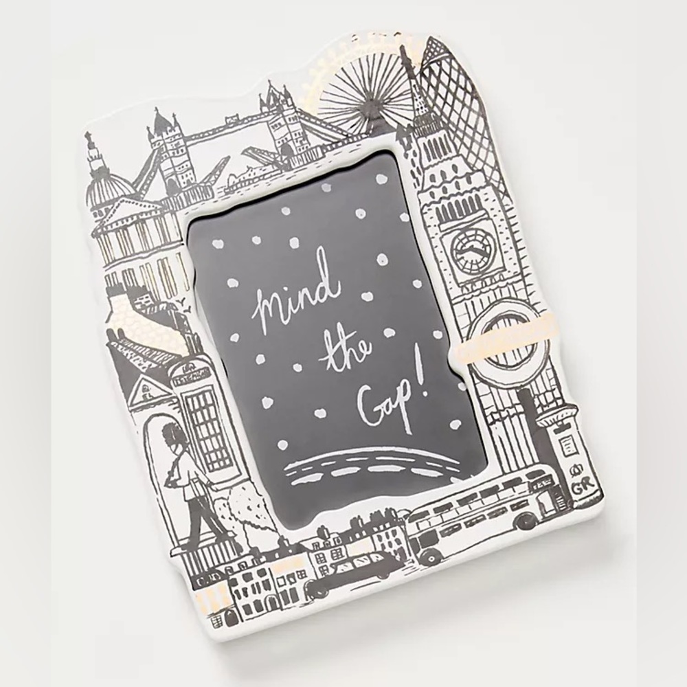 Anthropologie Cityscape Frame London NWOT